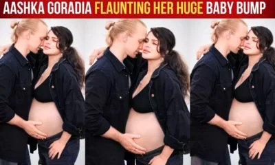 Heavily Pregnant Aashka Goradia Flaunting Baby Bump In Her Maternity Photoshoot