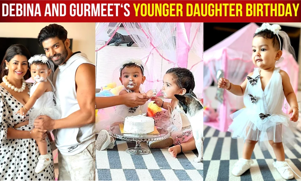 Debina And Gurmeet Celebrated The First Birthday Of Their Daughter Divisha