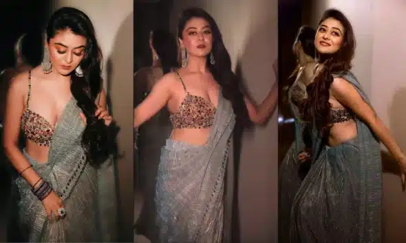 Falaq Naaz: Lighting Up The Ramp With Her Sensational Saree Style