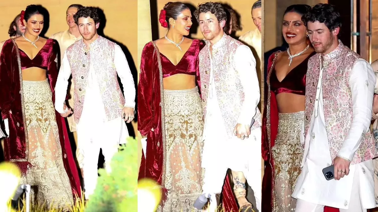 Nick Jonas and Priyanka Chopra's Diwali Outfits Set Social Media on Fire