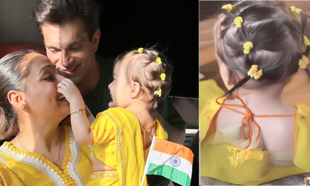 Bipasha Basu Unveils Adorable Video Showcasing Devi's Swirly Hairstyles