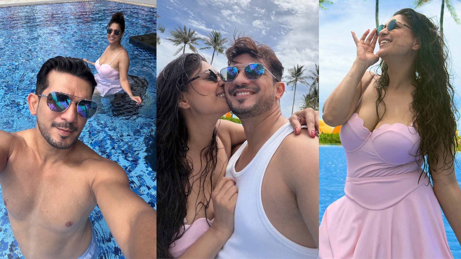 Arjun Bijlani and Neha Swami enjoying vacation together