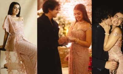 Ida Ali and Krish Agrawal engagement with Imtiaz Ali