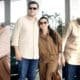 Vidya Balan and Siddharth Roy Kapur at Mumbai airport