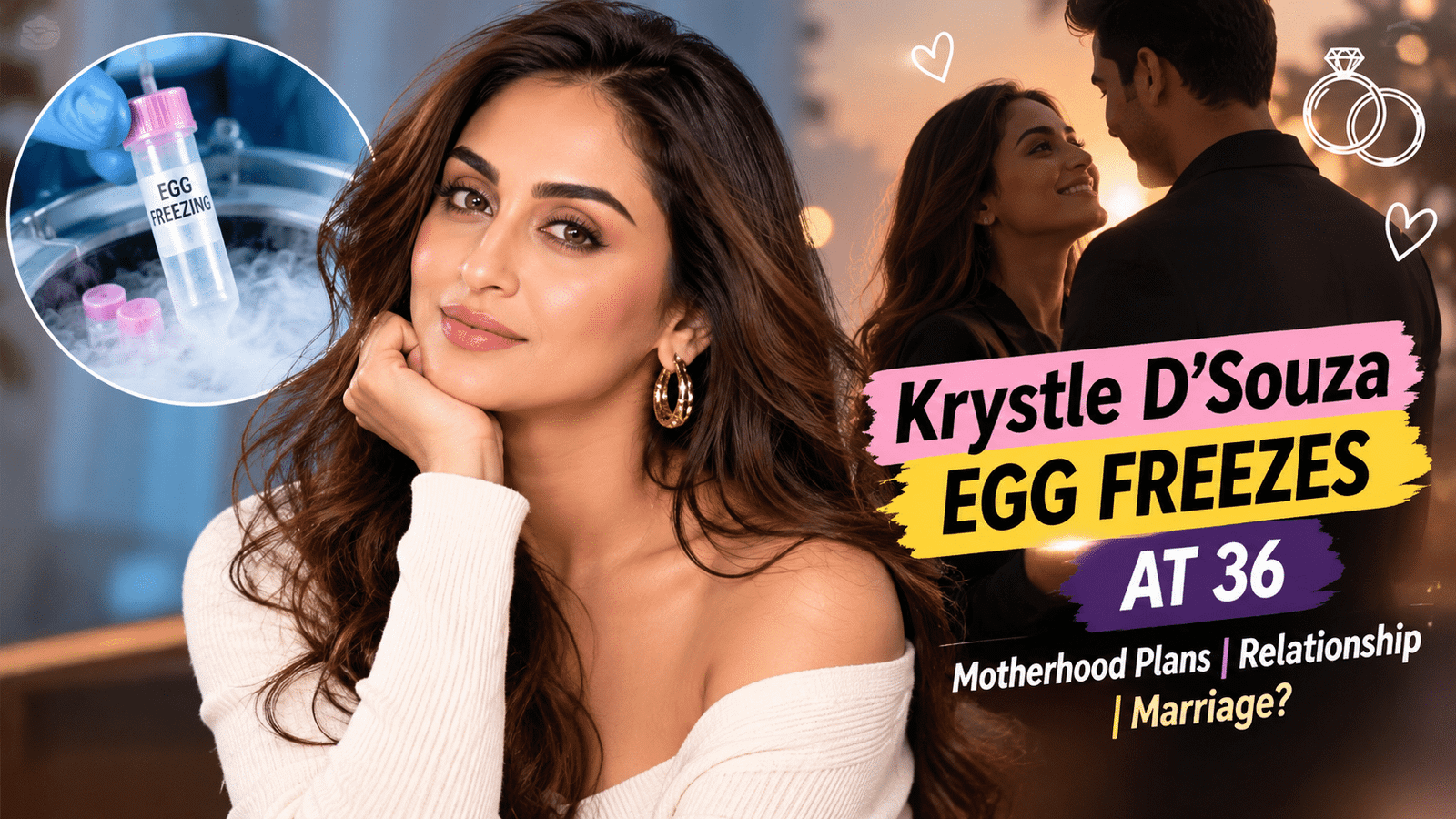 Krystle D'Souza egg freezing and motherhood plans